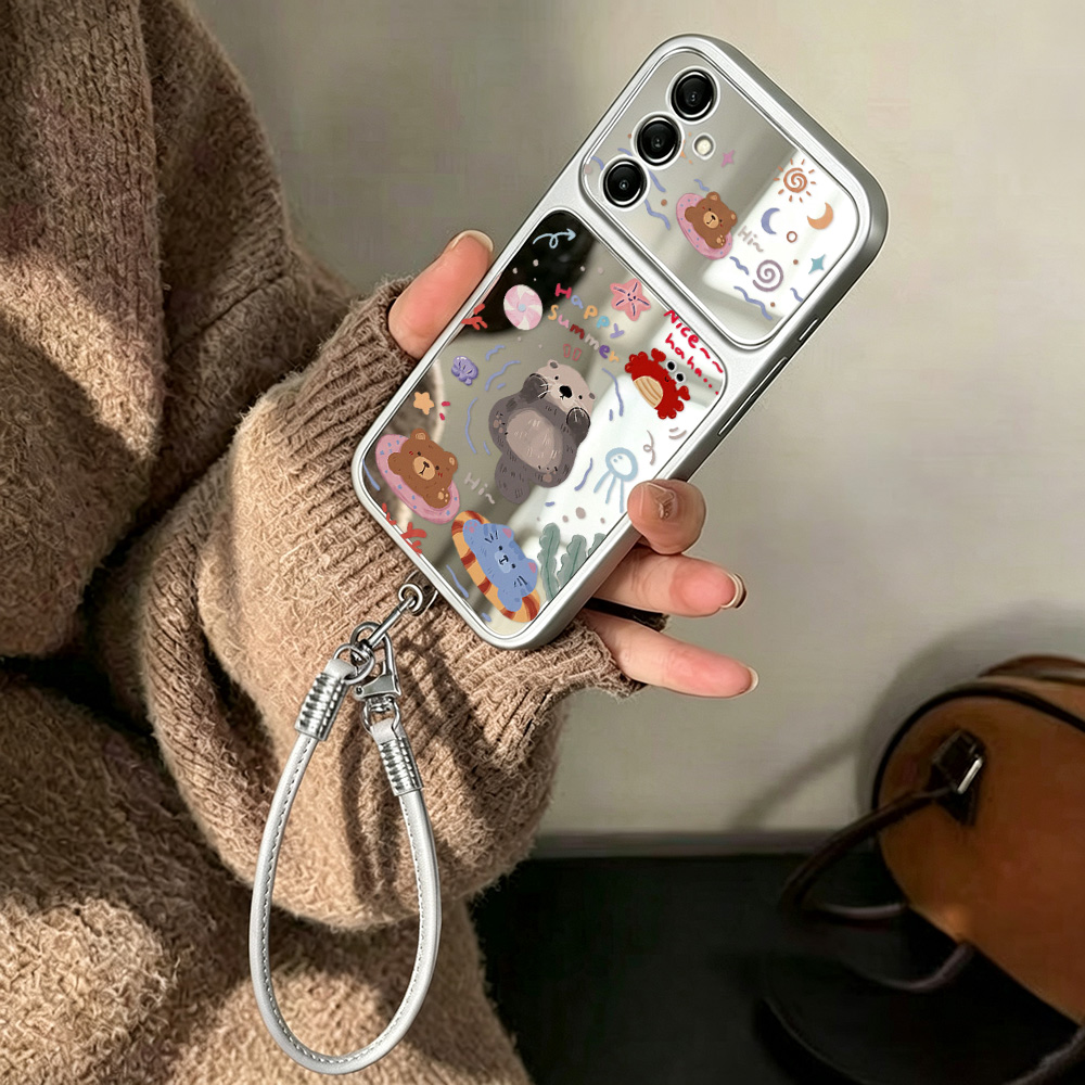 Custodia a specchio con orsett - Phone Cases Galaxy A16 5G recensione e prezzo