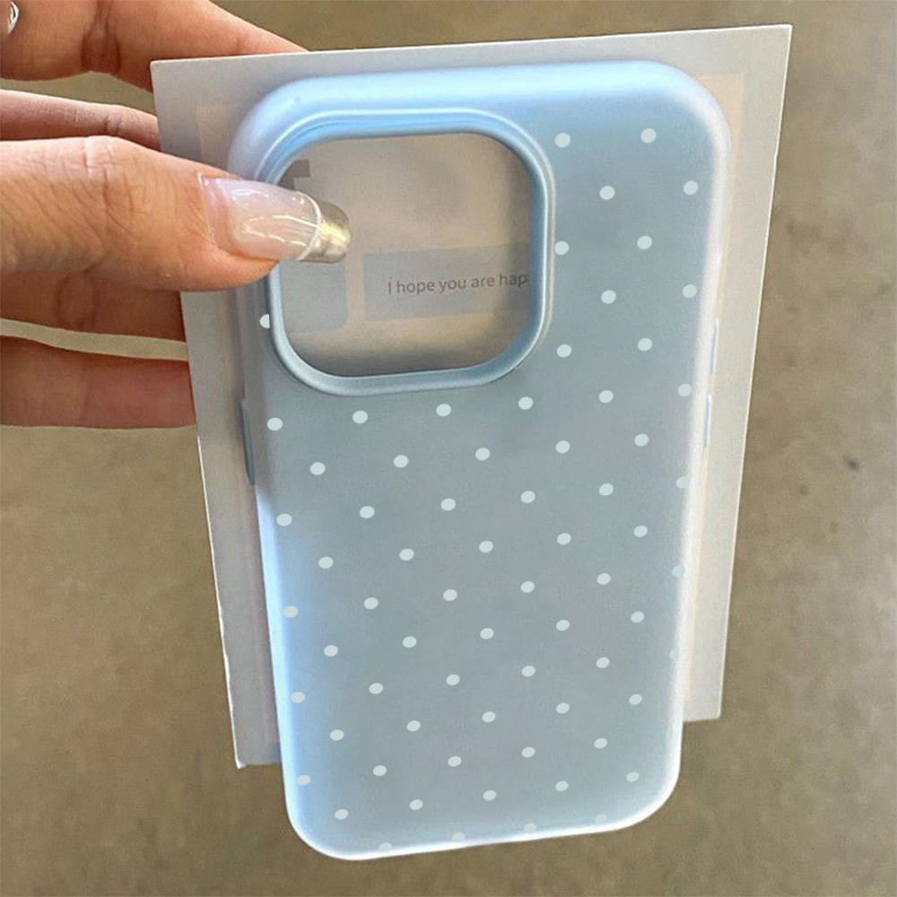 Cover Morbida Adorabile a Pois - Phone Cases For Iphone 16 recensione e prezzo